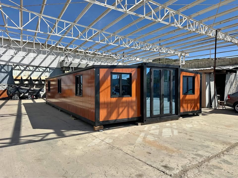 Módulos unidos · vista exterior