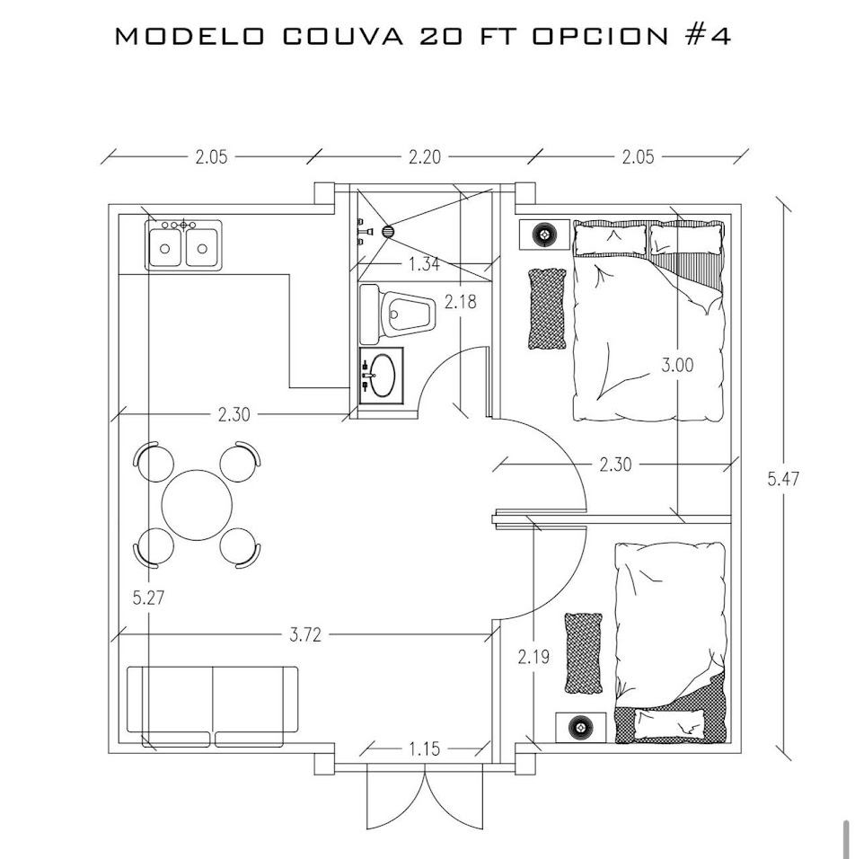Plano COUVA 6×6