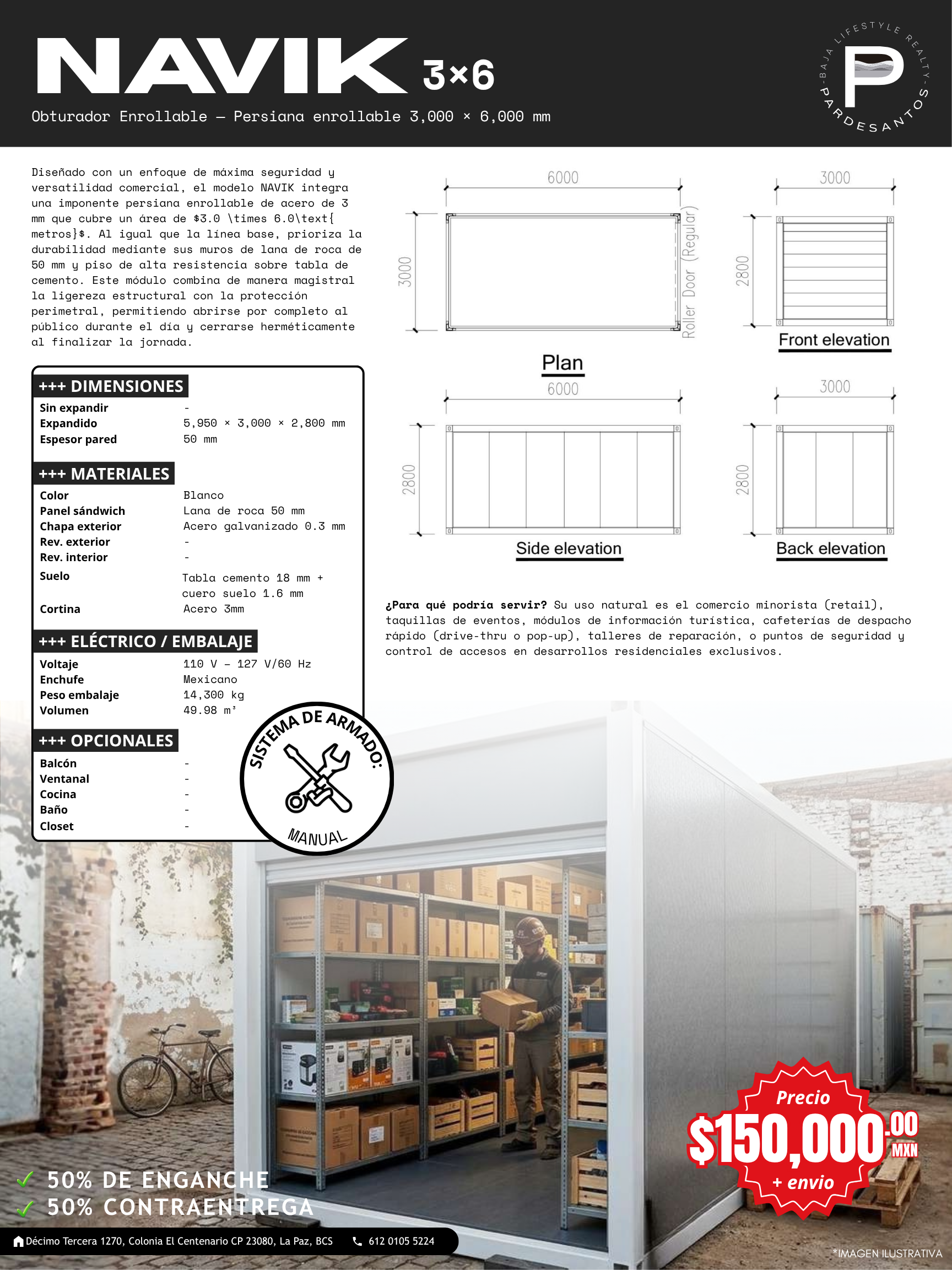 Ficha NAVIK 3×6